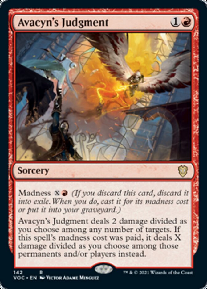 Avacyn's Judgment [Innistrad: Crimson Vow Commander] | The Clever Kobold