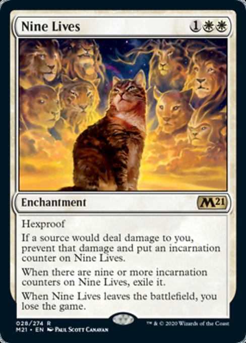 Nine Lives [Core Set 2021] | The Clever Kobold