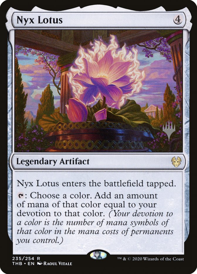 Nyx Lotus (Promo Pack) [Theros Beyond Death Promos] | The Clever Kobold