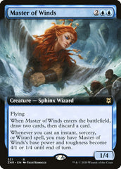 Master of Winds (Extended Art) [Zendikar Rising] | The Clever Kobold