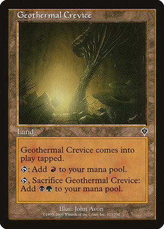 Geothermal Crevice [Invasion] | The Clever Kobold