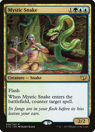 Mystic Snake [Commander 2015] | The Clever Kobold