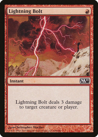 Lightning Bolt [Magic 2011] | The Clever Kobold