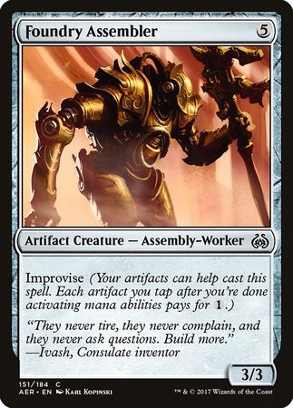 Foundry Assembler [Aether Revolt] | The Clever Kobold