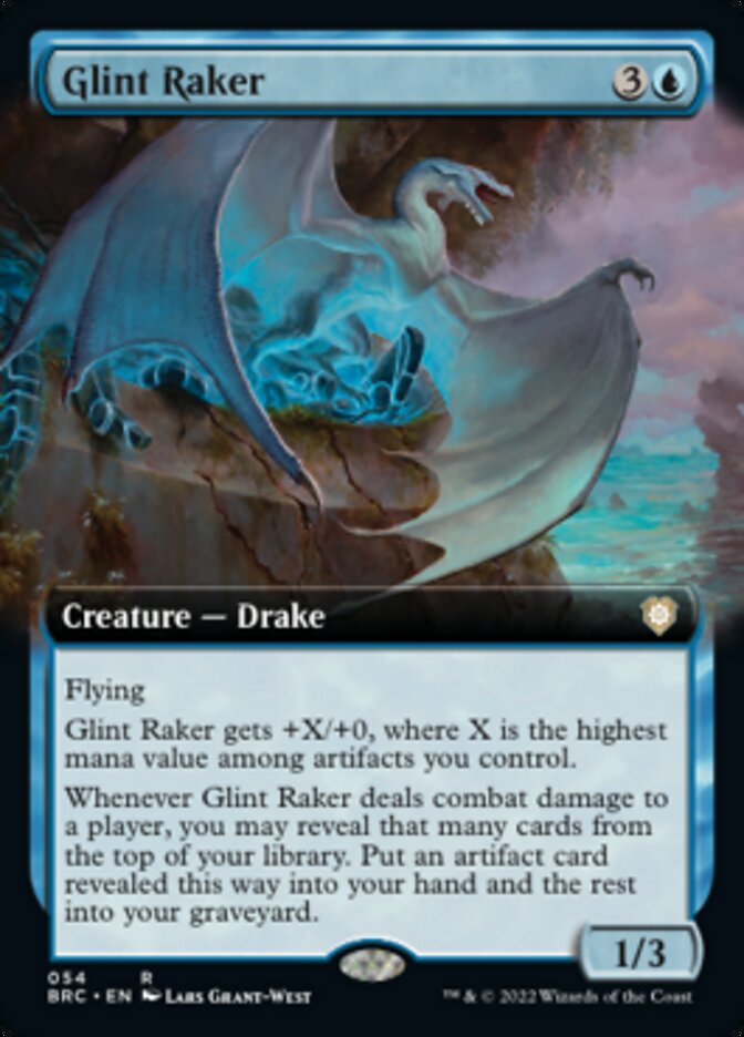 Glint Raker (Extended Art) [The Brothers' War Commander] | The Clever Kobold