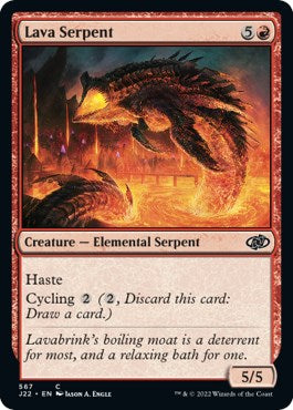 Lava Serpent [Jumpstart 2022] | The Clever Kobold