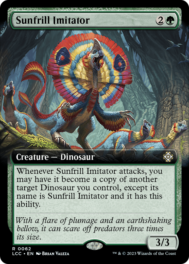 Sunfrill Imitator (Extended Art) [The Lost Caverns of Ixalan Commander] | The Clever Kobold