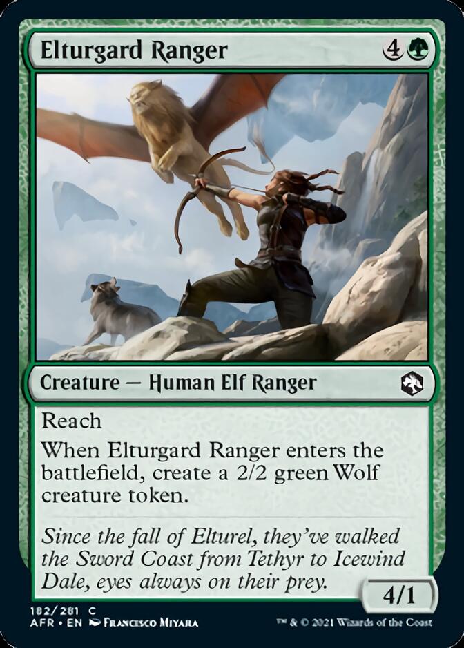 Elturgard Ranger [Dungeons & Dragons: Adventures in the Forgotten Realms] | The Clever Kobold