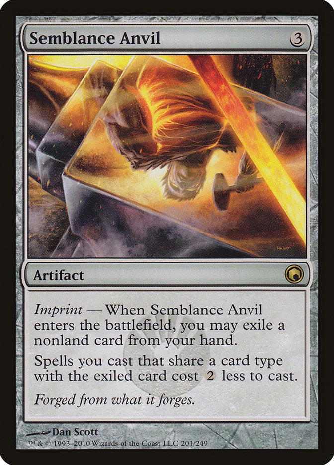 Semblance Anvil [Scars of Mirrodin] | The Clever Kobold