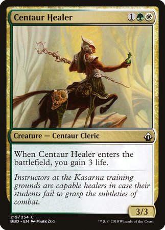 Centaur Healer [Battlebond] | The Clever Kobold