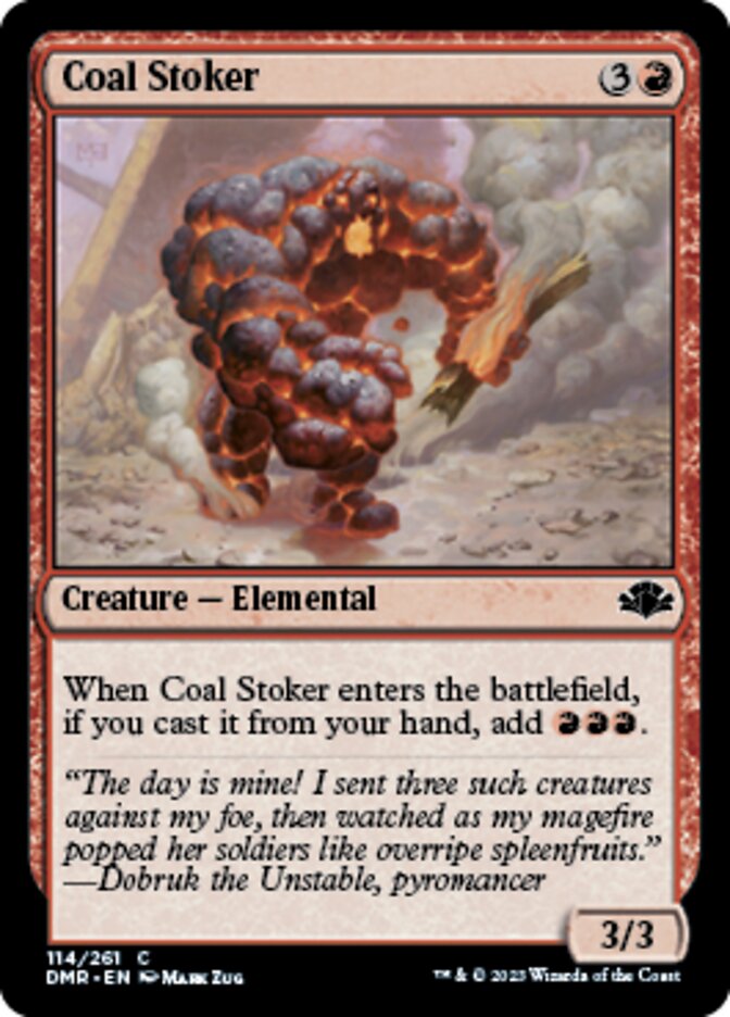 Coal Stoker [Dominaria Remastered] | The Clever Kobold