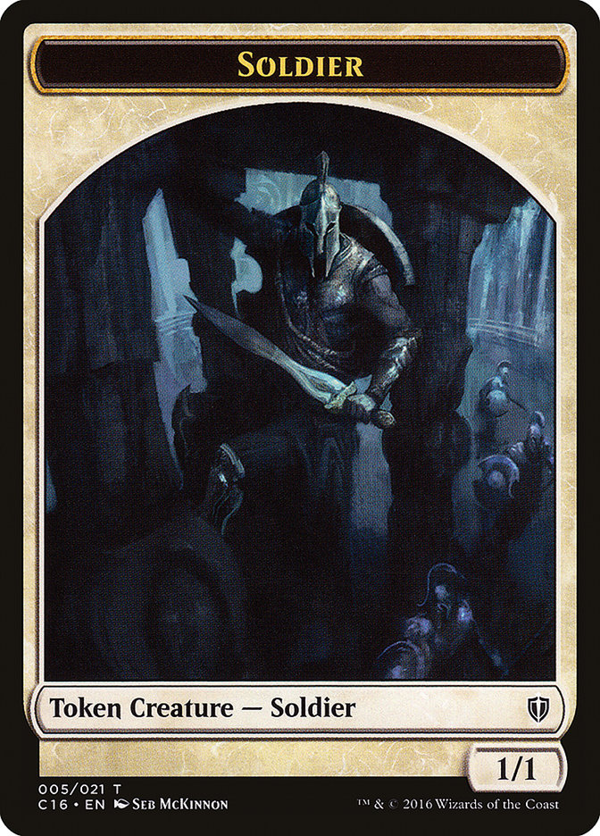 Soldier [Commander 2016 Tokens] | The Clever Kobold