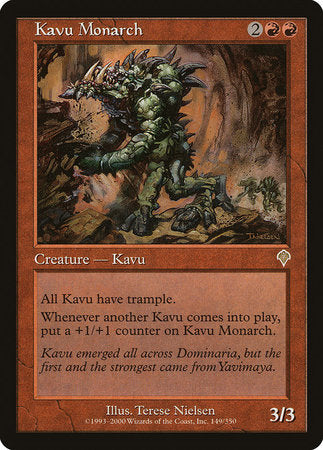 Kavu Monarch [Invasion] | The Clever Kobold