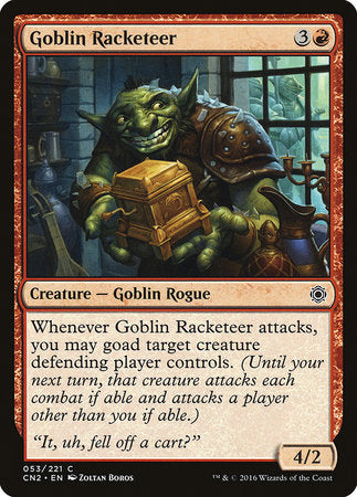 Goblin Racketeer [Conspiracy: Take the Crown] | The Clever Kobold