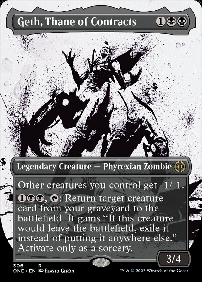 Geth, Thane of Contracts (Borderless Ichor) [Phyrexia: All Will Be One] | The Clever Kobold