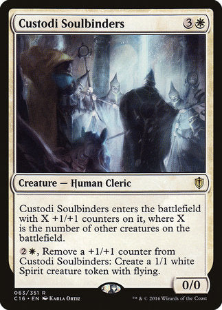 Custodi Soulbinders [Commander 2016] | The Clever Kobold