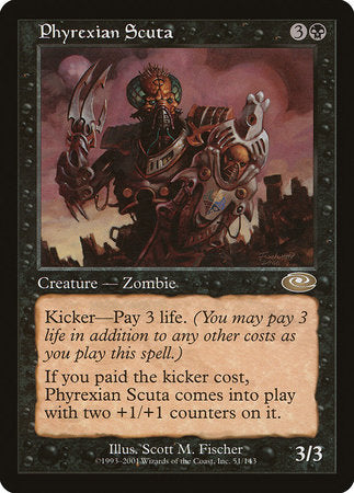 Phyrexian Scuta [Planeshift] | The Clever Kobold