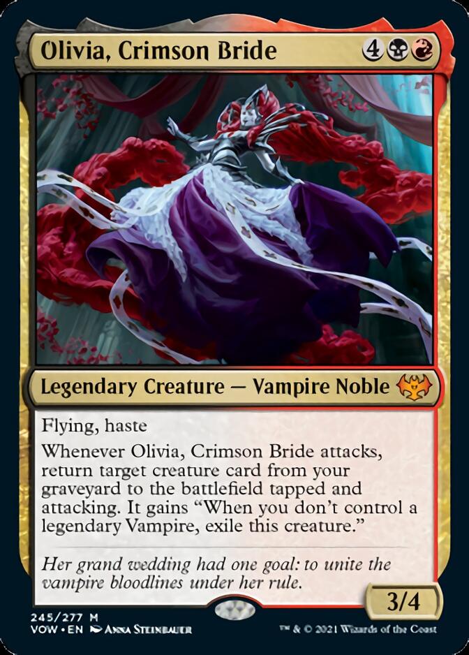 Olivia, Crimson Bride [Innistrad: Crimson Vow] | The Clever Kobold