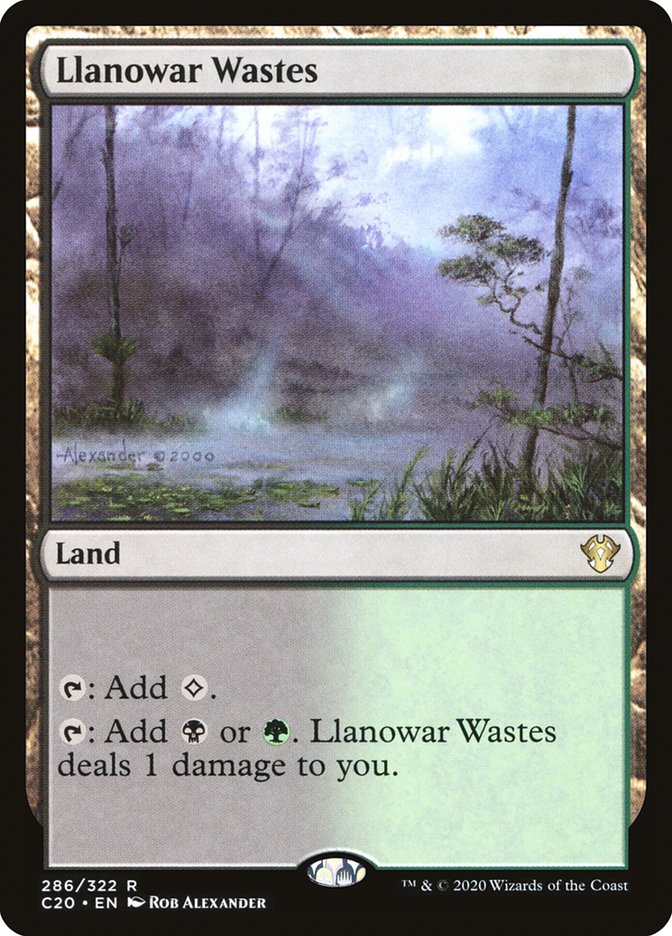 Llanowar Wastes [Commander 2020] | The Clever Kobold