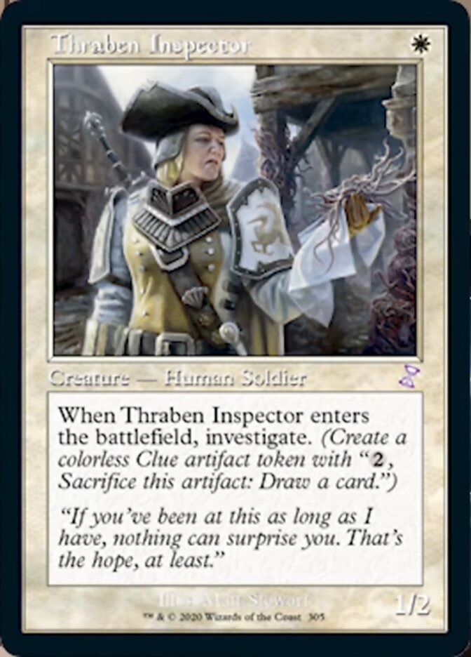 Thraben Inspector (Timeshifted) [Time Spiral Remastered] | The Clever Kobold