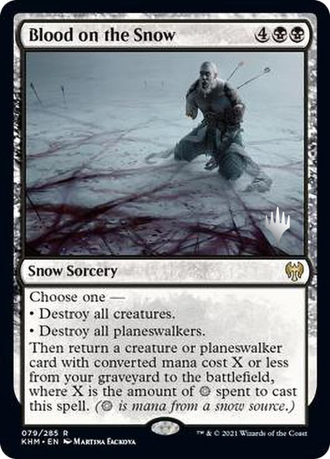 Blood on the Snow [Kaldheim Promo Pack] | The Clever Kobold