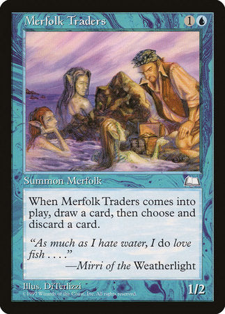 Merfolk Traders [Weatherlight] | The Clever Kobold