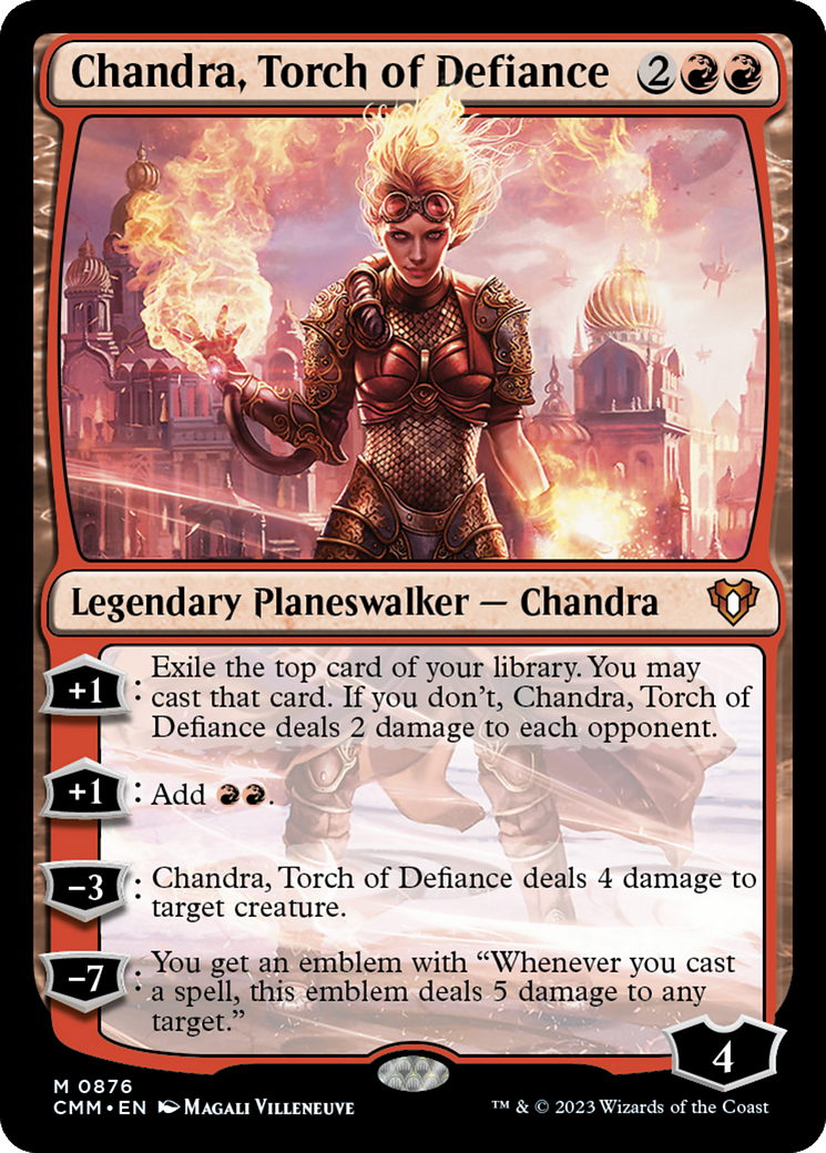 Chandra, Torch of Defiance [Commander Masters] | The Clever Kobold