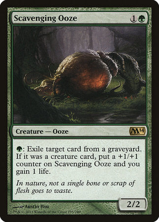 Scavenging Ooze [Magic 2014] | The Clever Kobold