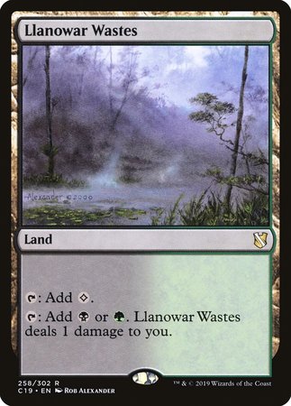 Llanowar Wastes [Commander 2019] | The Clever Kobold