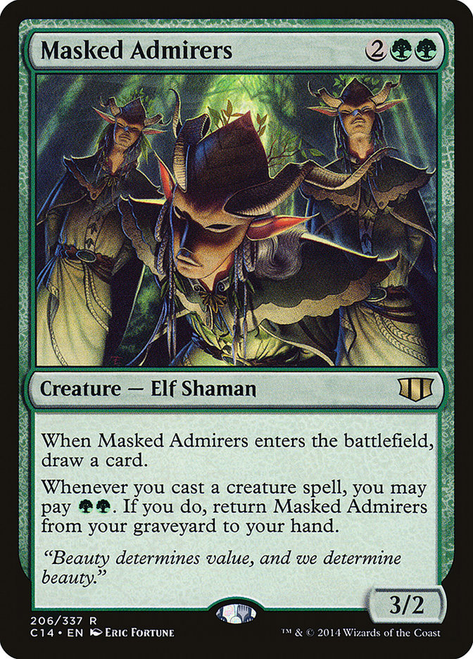 Masked Admirers [Commander 2014] | The Clever Kobold