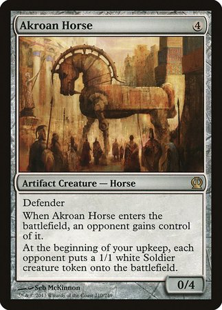 Akroan Horse [Theros] | The Clever Kobold