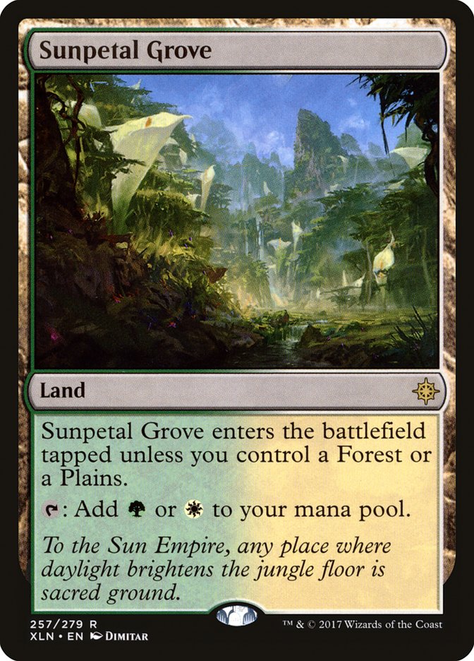 Sunpetal Grove [Ixalan] | The Clever Kobold