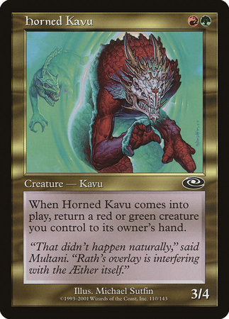 Horned Kavu [Planeshift] | The Clever Kobold