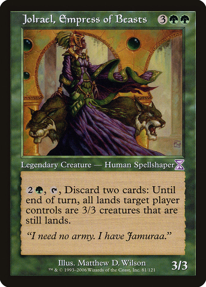 Jolrael, Empress of Beasts [Time Spiral Timeshifted] | The Clever Kobold