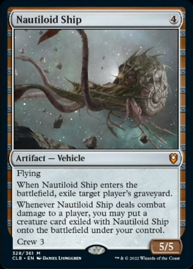 Nautiloid Ship [Commander Legends: Battle for Baldur's Gate] | The Clever Kobold
