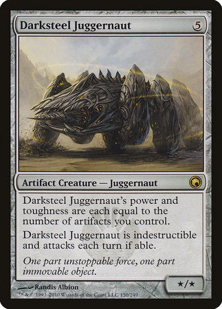 Darksteel Juggernaut [Scars of Mirrodin] | The Clever Kobold