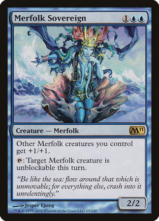 Merfolk Sovereign [Magic 2011] | The Clever Kobold