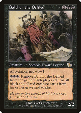 Balthor the Defiled [Judgment] | The Clever Kobold