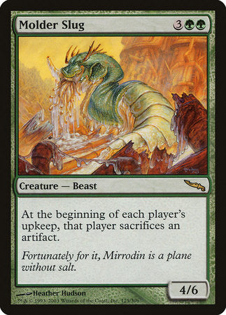 Molder Slug [Mirrodin] | The Clever Kobold