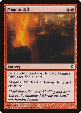 Magma Rift [Zendikar] | The Clever Kobold