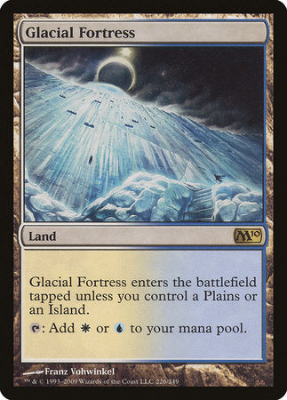 Glacial Fortress [Magic 2010] | The Clever Kobold