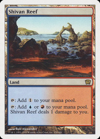 Shivan Reef [Ninth Edition] | The Clever Kobold