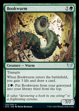 Bookwurm [Strixhaven: School of Mages] | The Clever Kobold