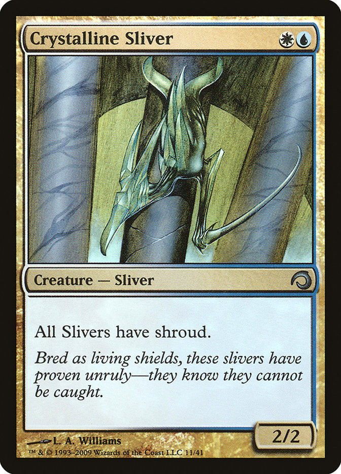 Crystalline Sliver [Premium Deck Series: Slivers] | The Clever Kobold