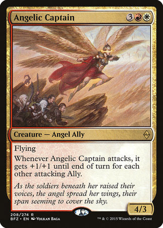 Angelic Captain [Battle for Zendikar] | The Clever Kobold