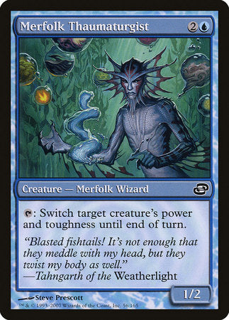 Merfolk Thaumaturgist [Planar Chaos] | The Clever Kobold