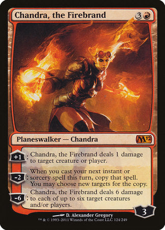 Chandra, the Firebrand [Magic 2012] | The Clever Kobold