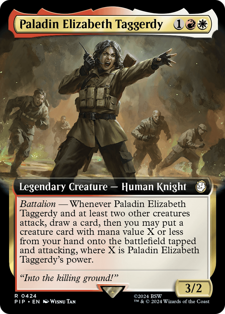 Paladin Elizabeth Taggerdy (Extended Art) [Fallout] | The Clever Kobold
