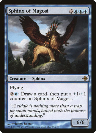 Sphinx of Magosi [Rise of the Eldrazi] | The Clever Kobold