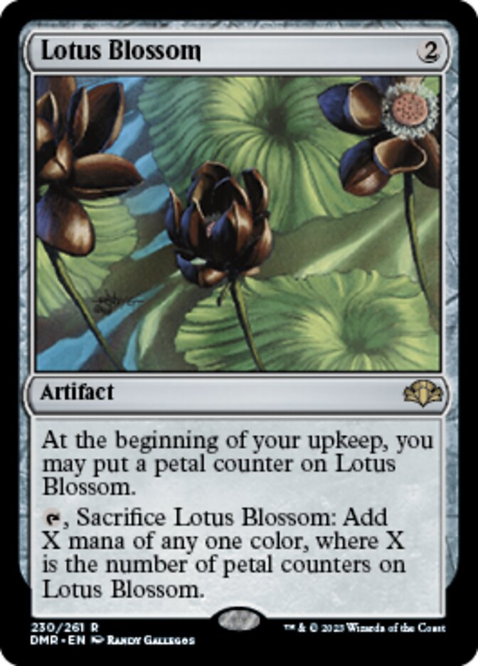 Lotus Blossom [Dominaria Remastered] | The Clever Kobold